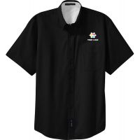 20-TLS508, Tall Large, Black/Stone, Right Sleeve, None, Left Chest, Your Logo + Gear.